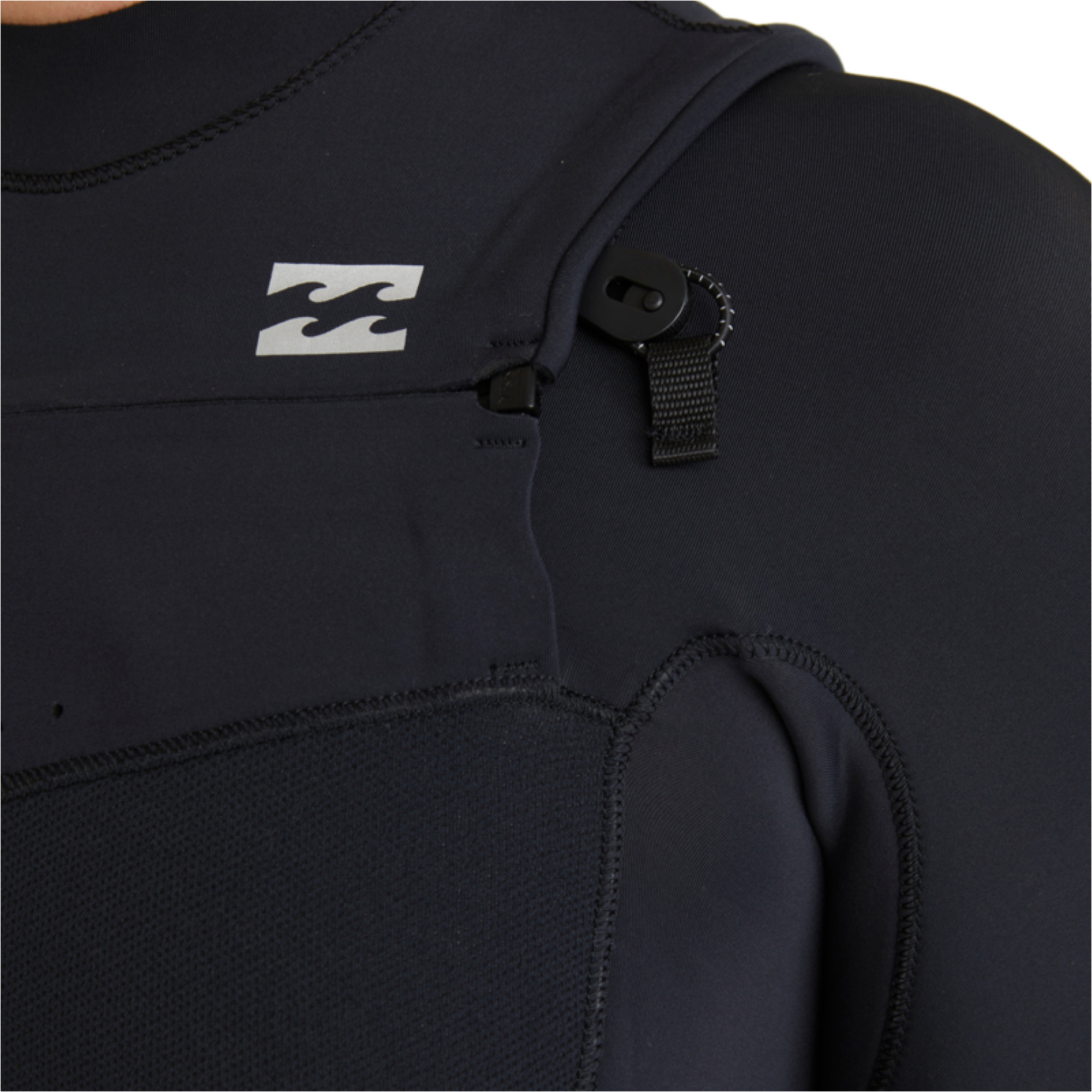 2026 Billabong Womens Furnace Natural 3/2mm Chest Zip Wetsuit ABJW100223 - Black Tiki